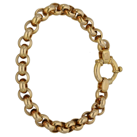 9ct Gold Belcher Bracelet