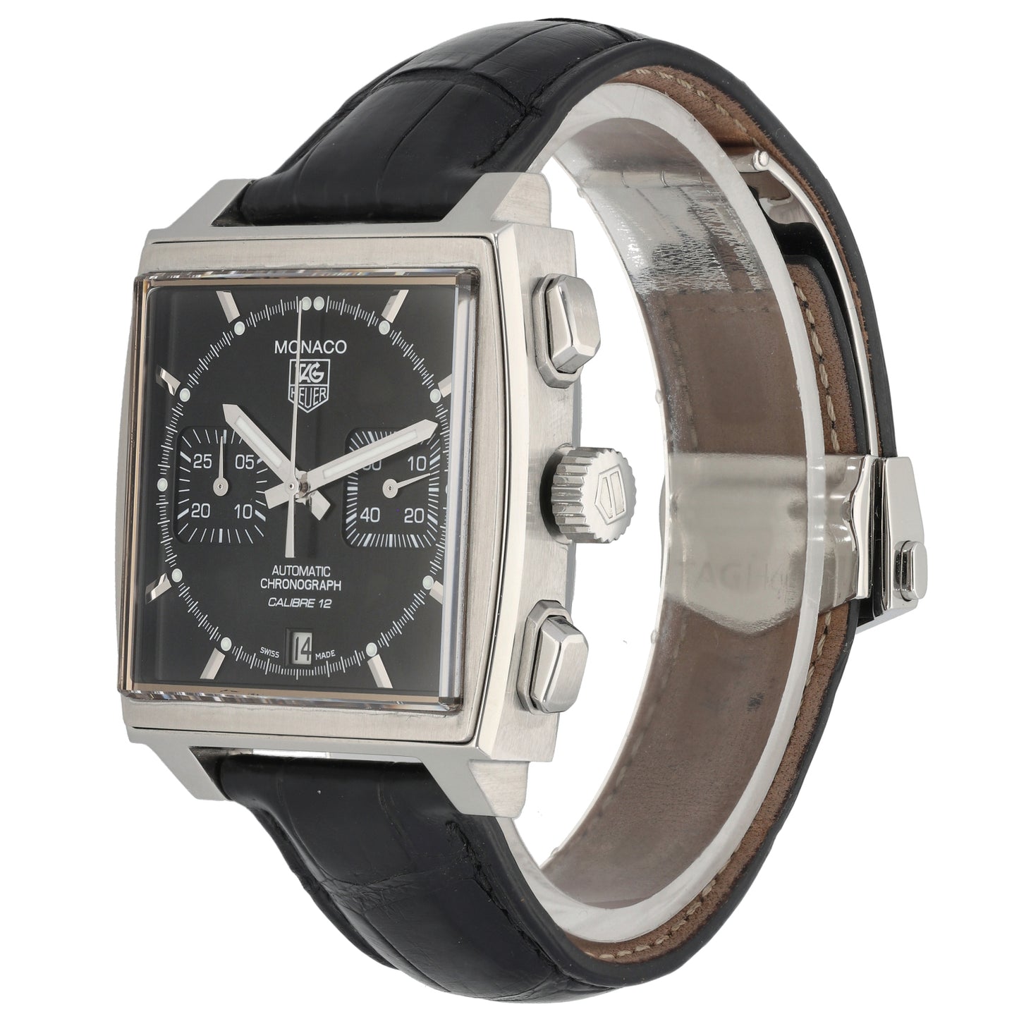 Tag Heuer Monaco CAW2110 39mm Stainless Steel Watch