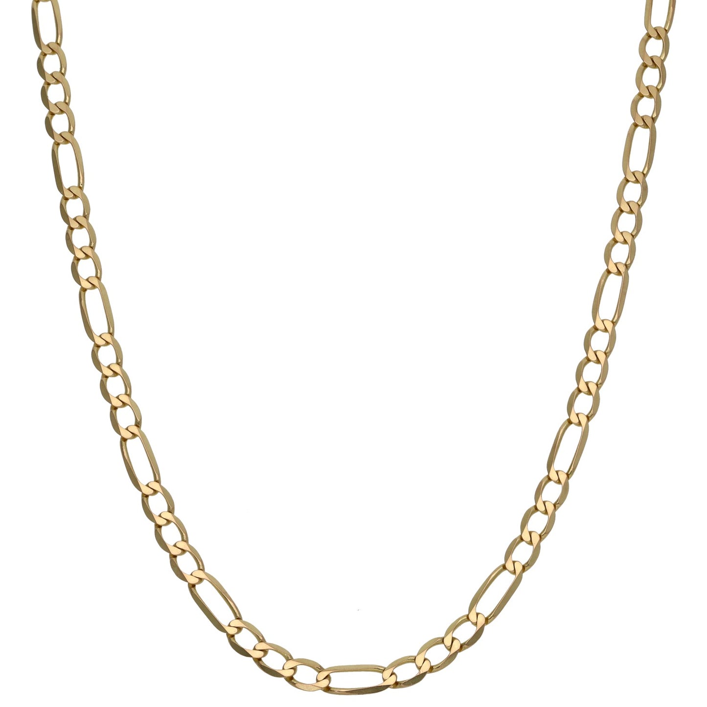 9ct Gold Figaro Chain 20"