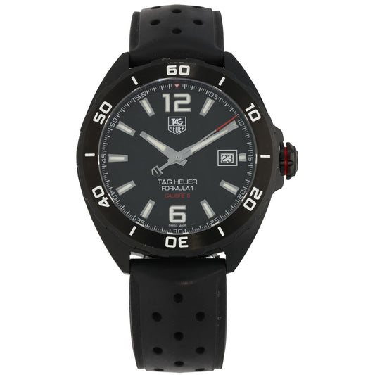 Tag Heuer Formula 1 WAZ2115 41mm PVD Stainless Steel Watch