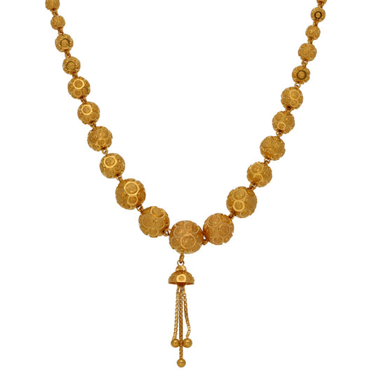 22ct Gold Fancy Necklace 18"