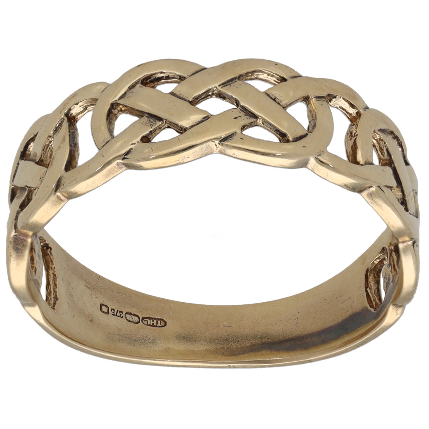 9ct Gold Alternative Ring Size W