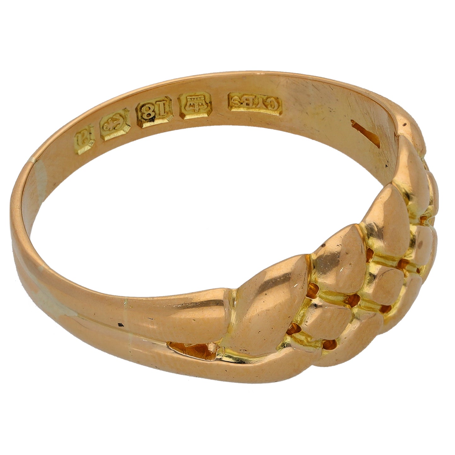 18ct Gold Alternative Ring Size Y