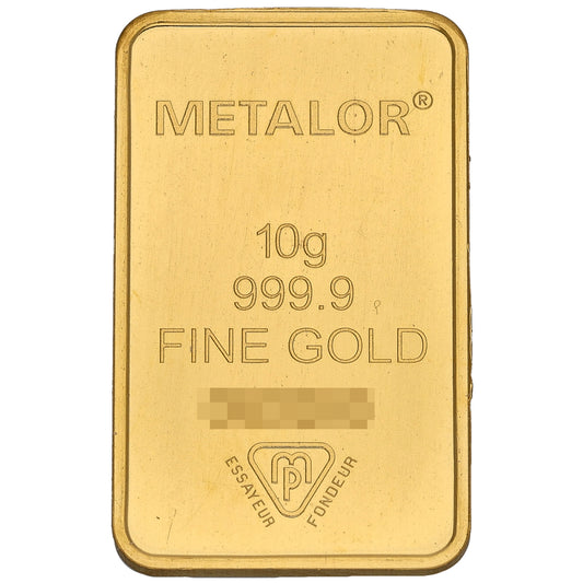 24ct 10g Gold Bar
