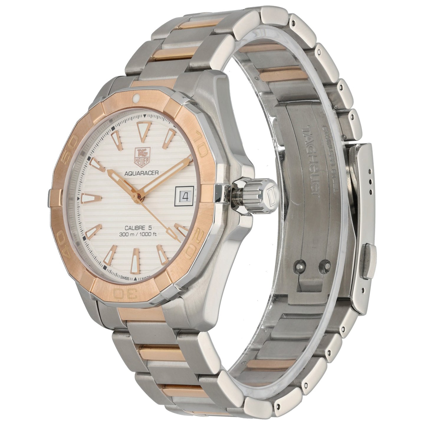 Tag Heuer Aquaracer WAY2150 41mm Bi-Colour Watch