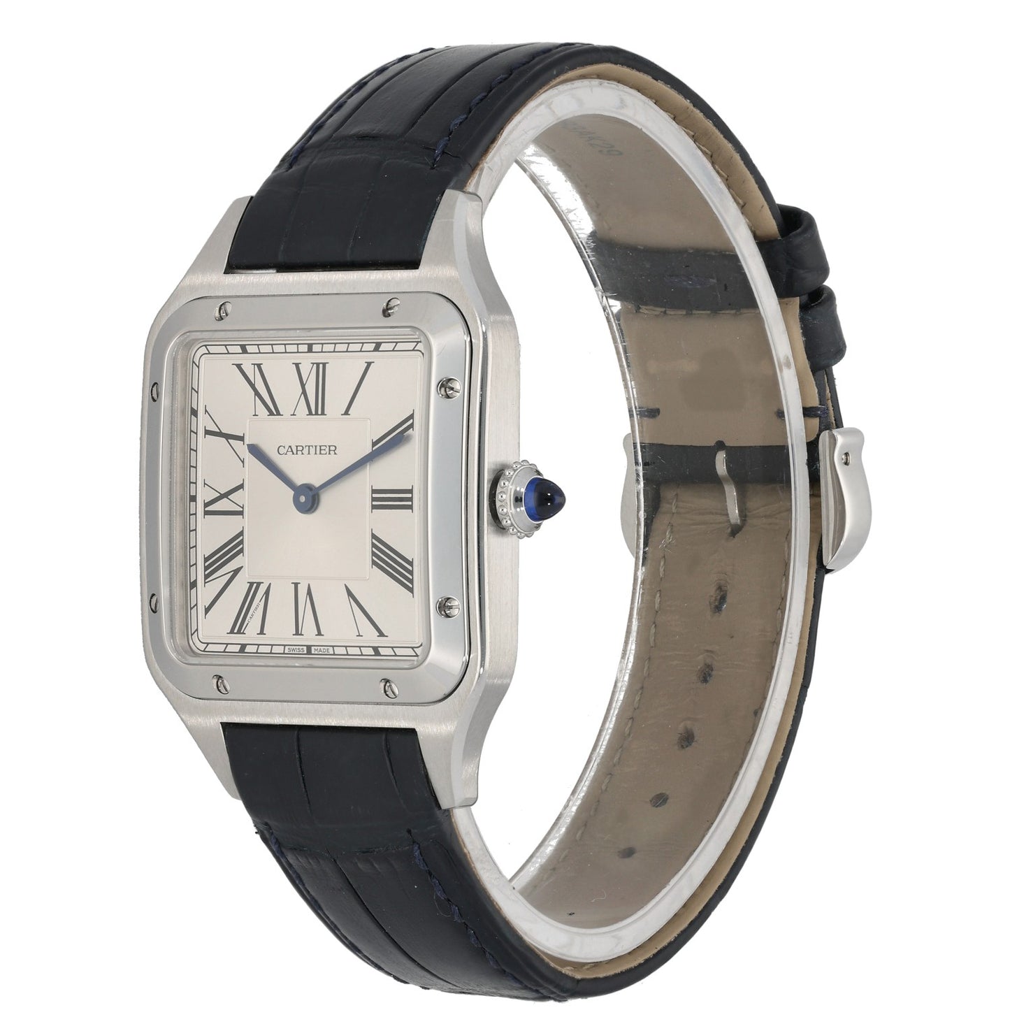 Cartier Santos Dumont WSSA0022 31.5mm Stainless Steel Watch