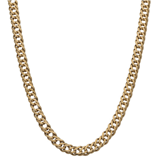 9ct Gold Curb Chain 20"