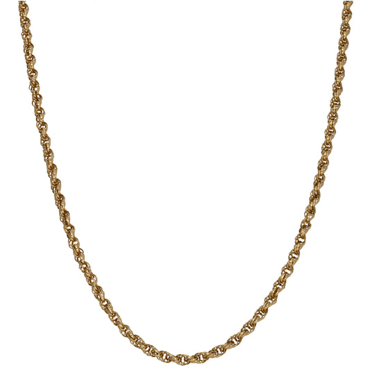 9ct Gold Rope Chain 18"