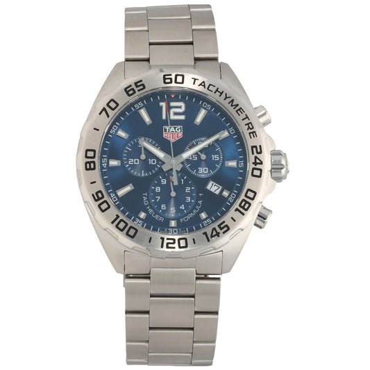 Tag Heuer Formula 1 CAZ101K 43mm Stainless Steel Watch