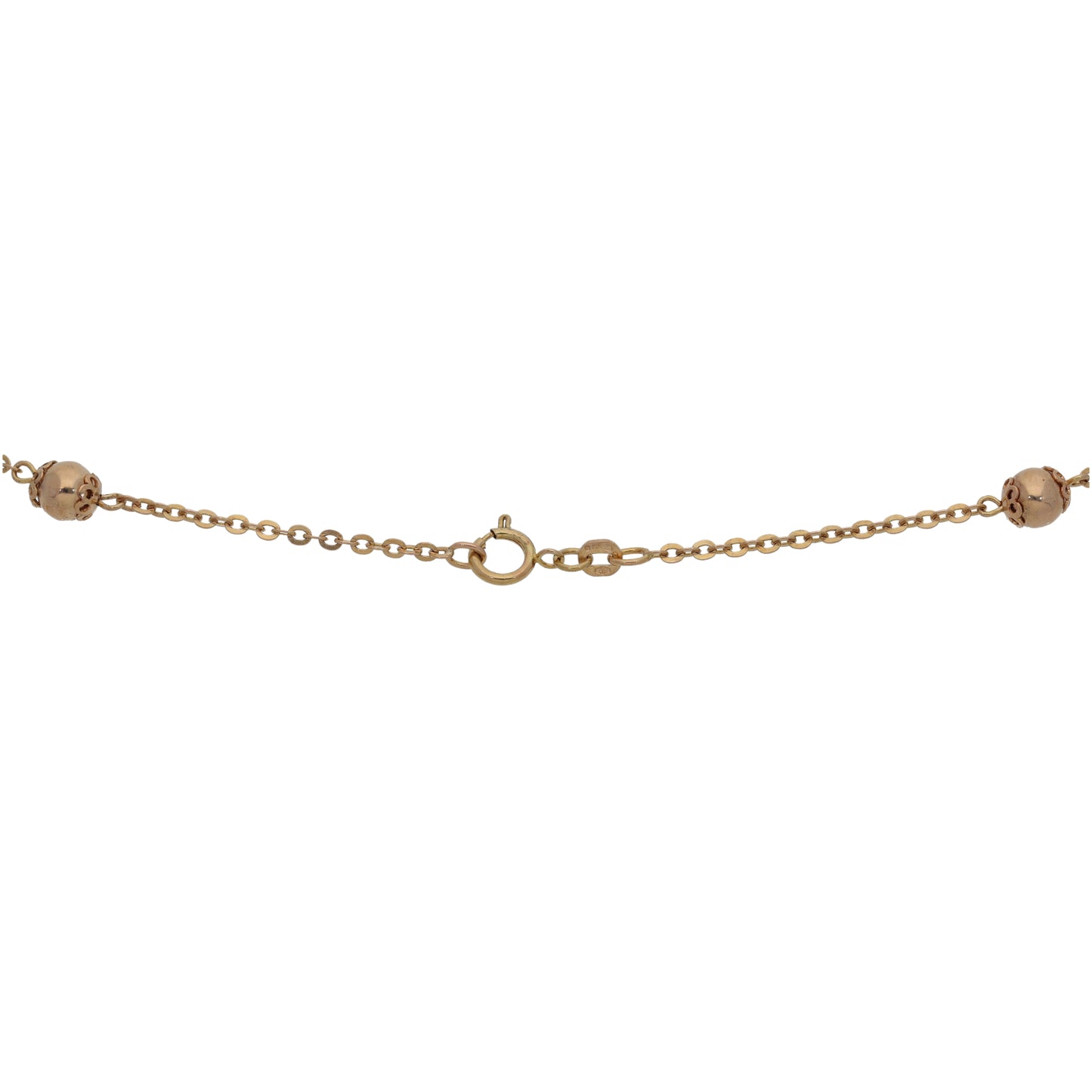 9ct Rose Gold Fancy Necklace 24"