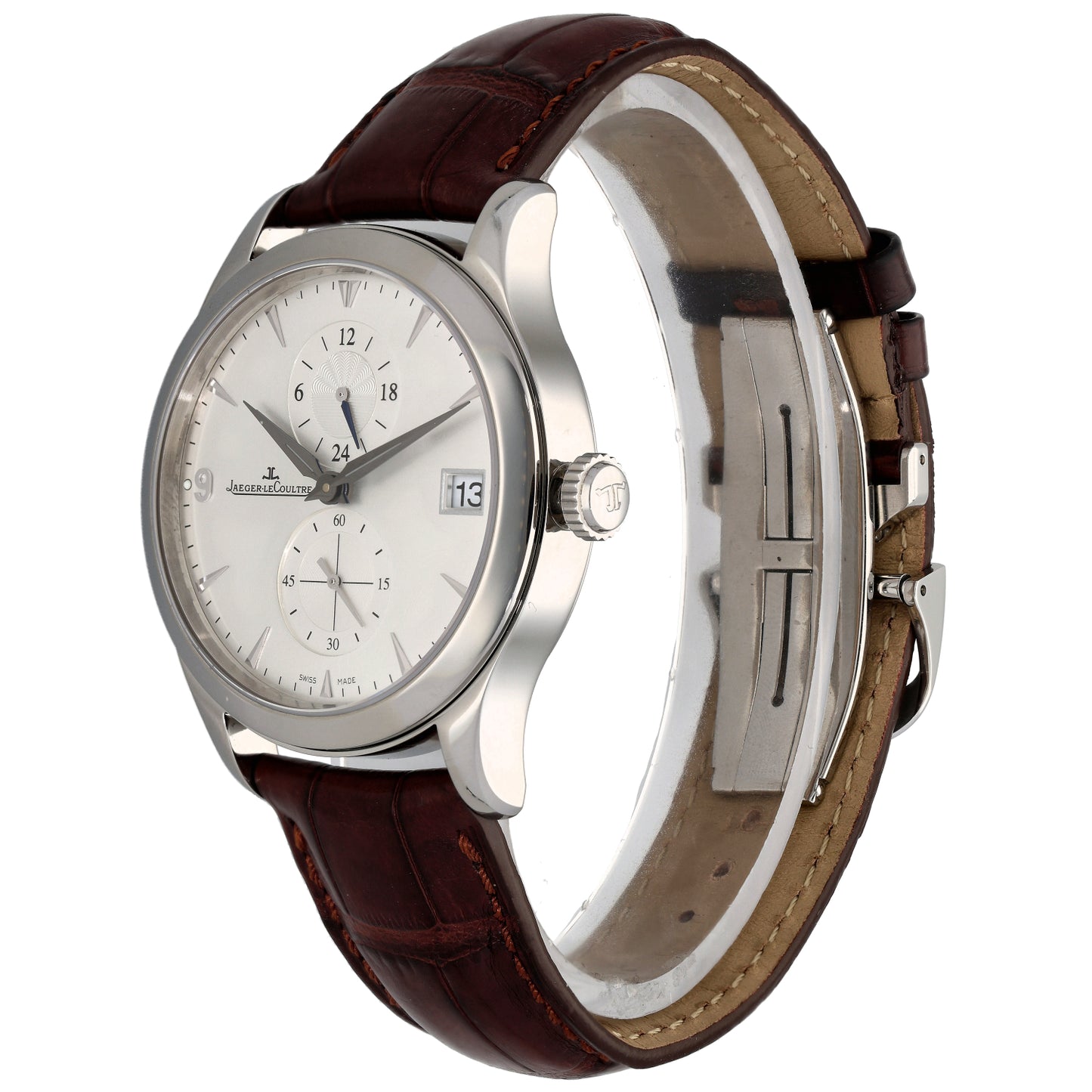 Jaeger-leCoultre Master Hometime 174.8.05.S 40mm Stainless Steel Watch