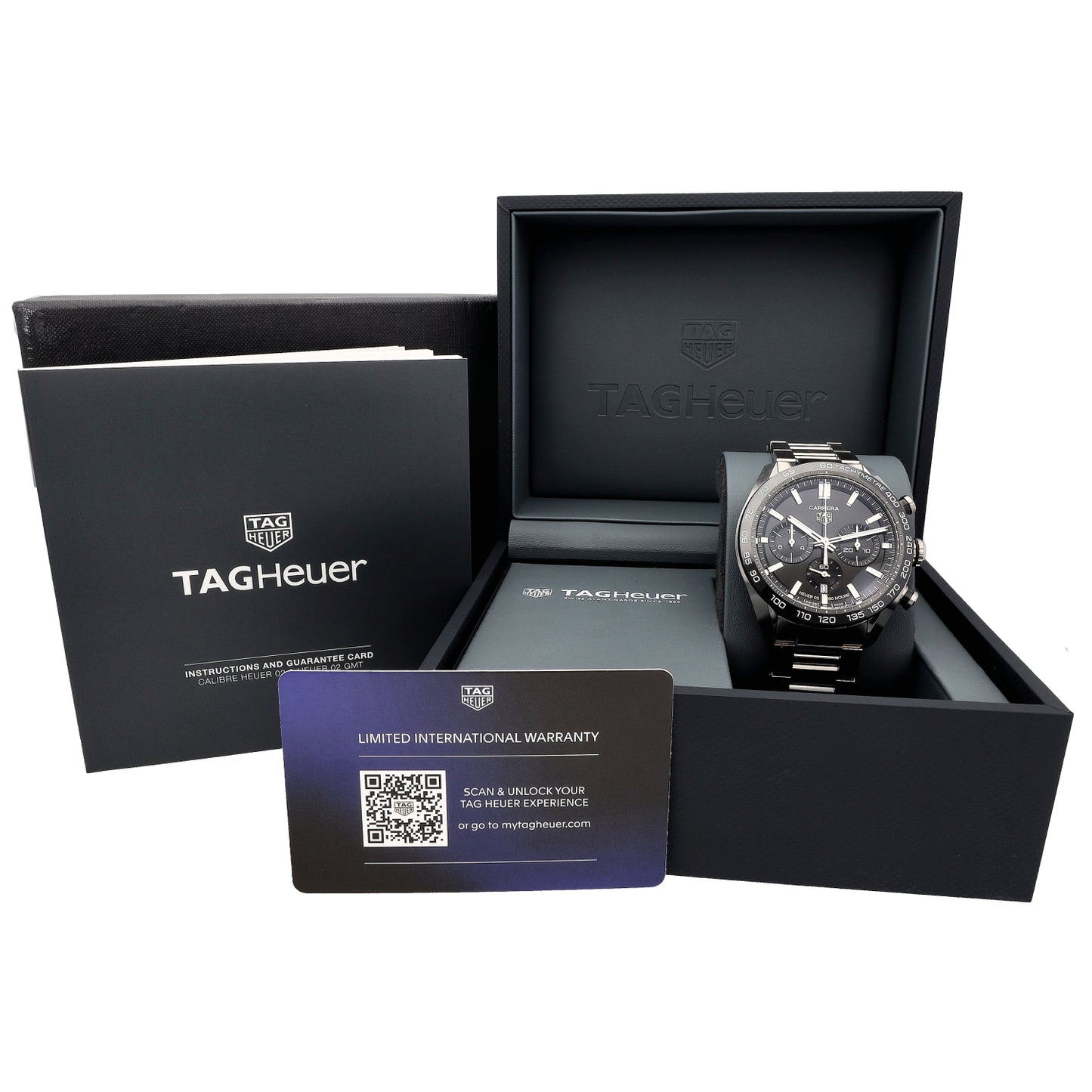 Tag Heuer Carrera CBN2A1B 43mm Stainless Steel Watch