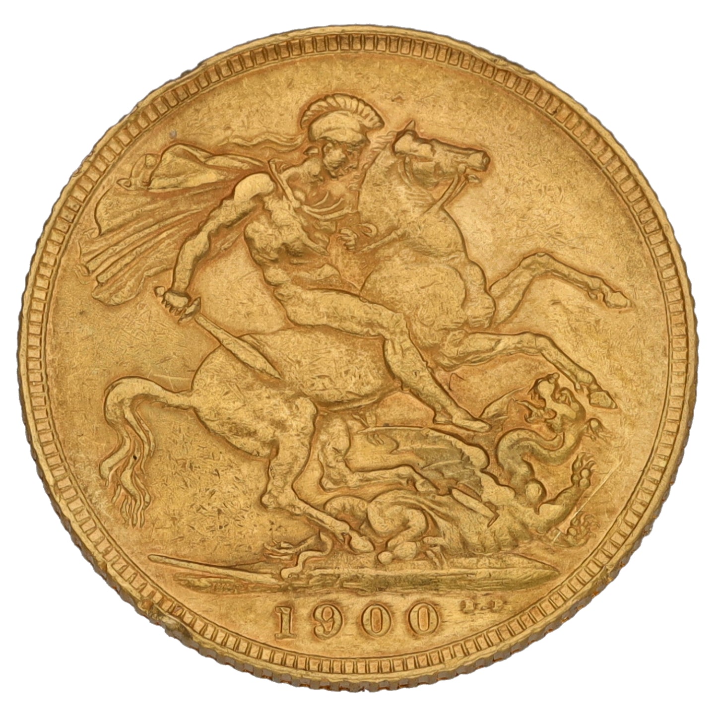 22ct Gold Queen Victoria Full Sovereign Coin 1900