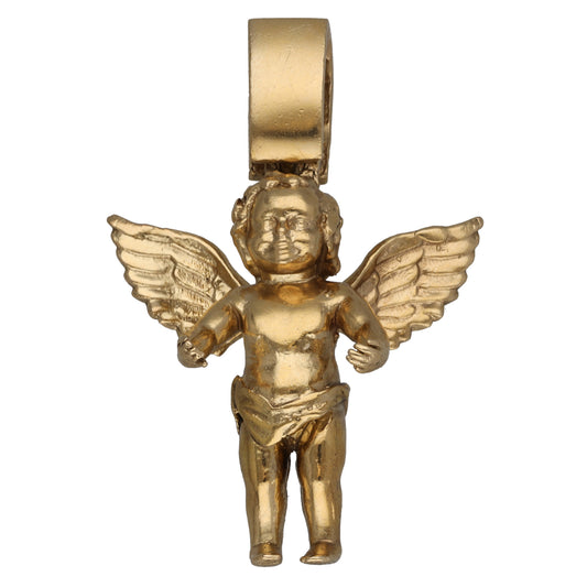 9ct Gold Cherub Pendant
