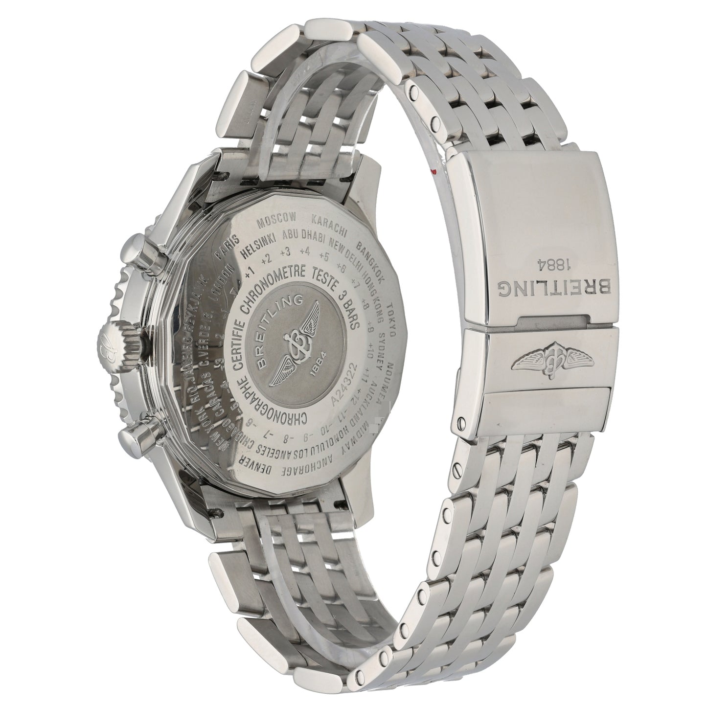 Breitling Navitimer A24322 46mm Stainless Steel Watch