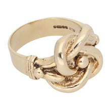 Load image into Gallery viewer, 9ct Gold Ladies Buckle Ring Size V
