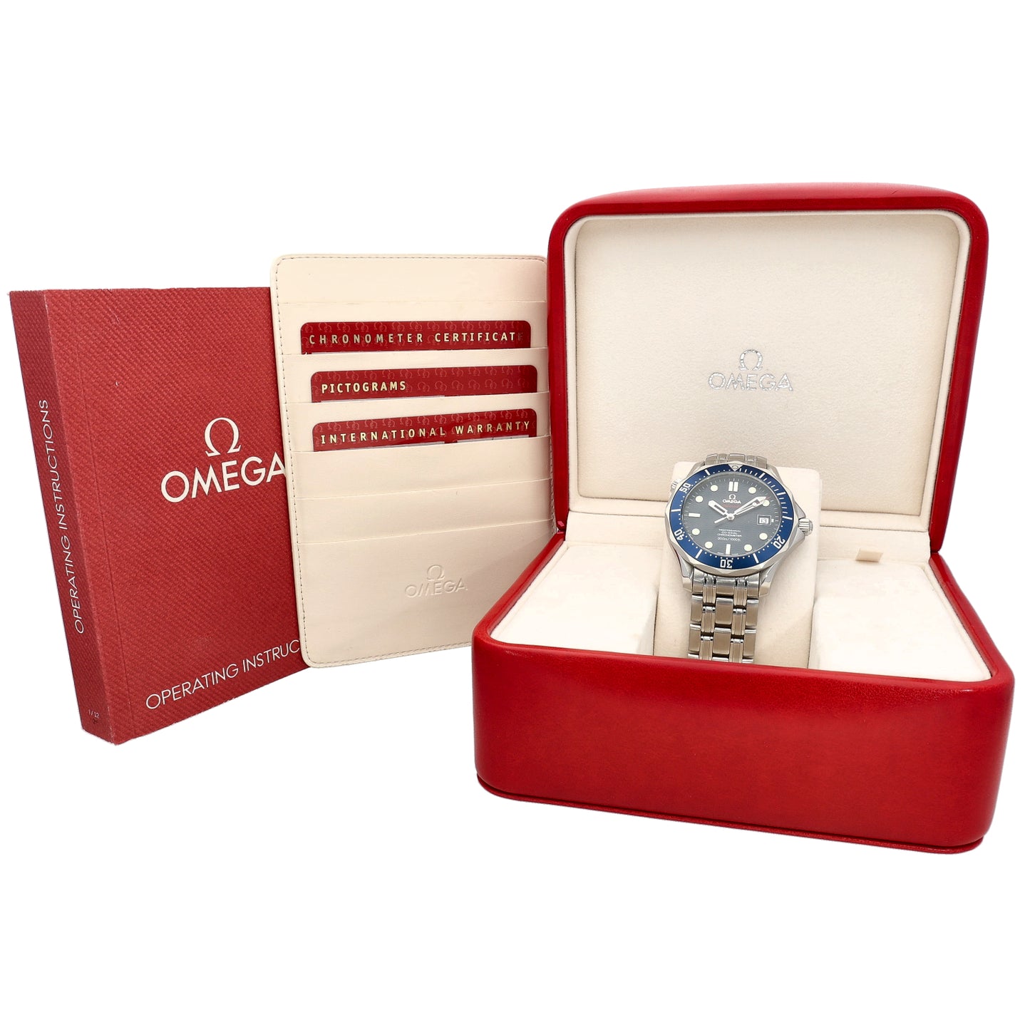 Omega Seamaster 2220.80.00 41mm Stainless Steel Watch