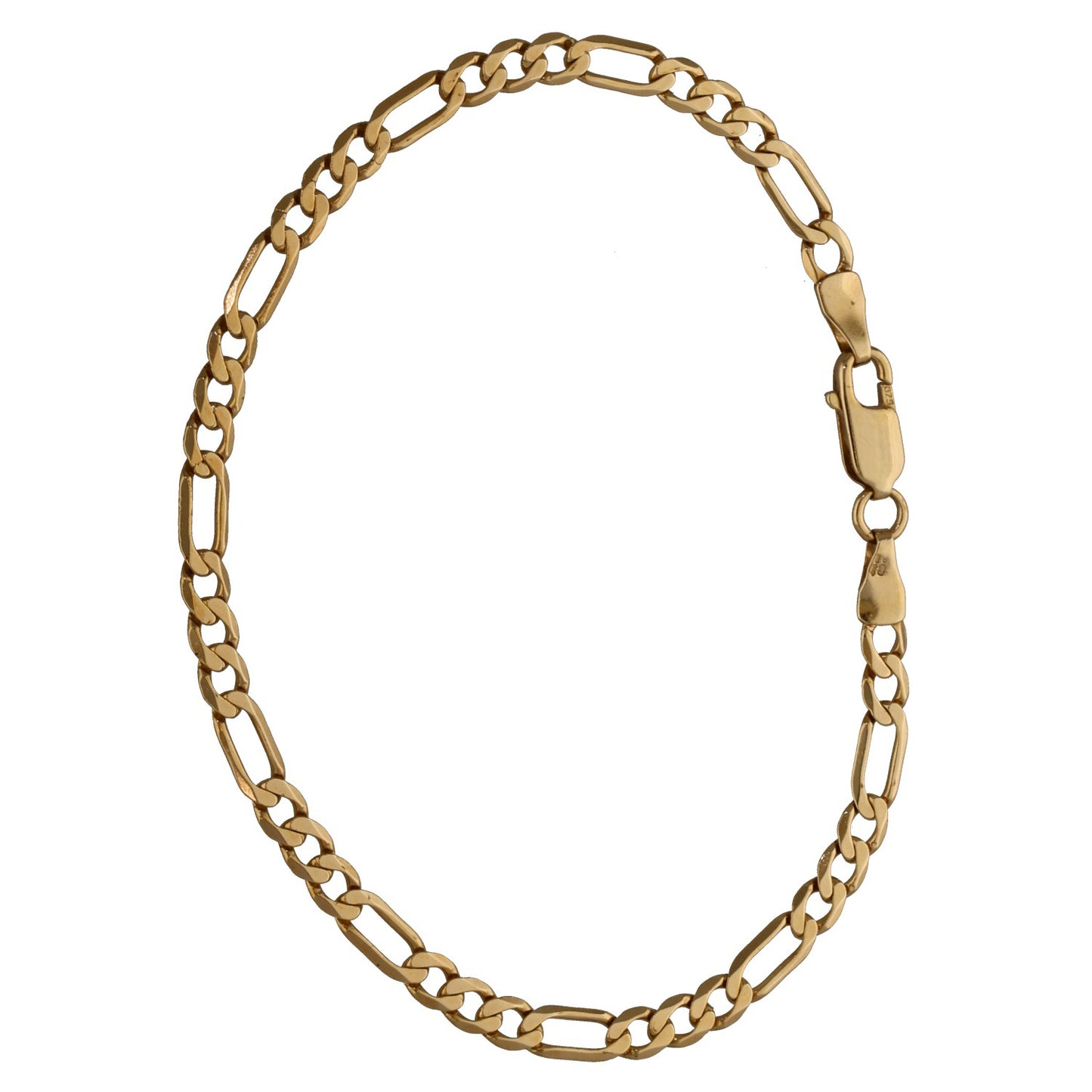 9ct Gold Figaro Bracelet