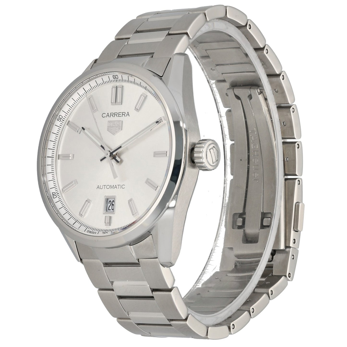 Tag Heuer Carrera WBN2111 39mm Stainless Steel Watch
