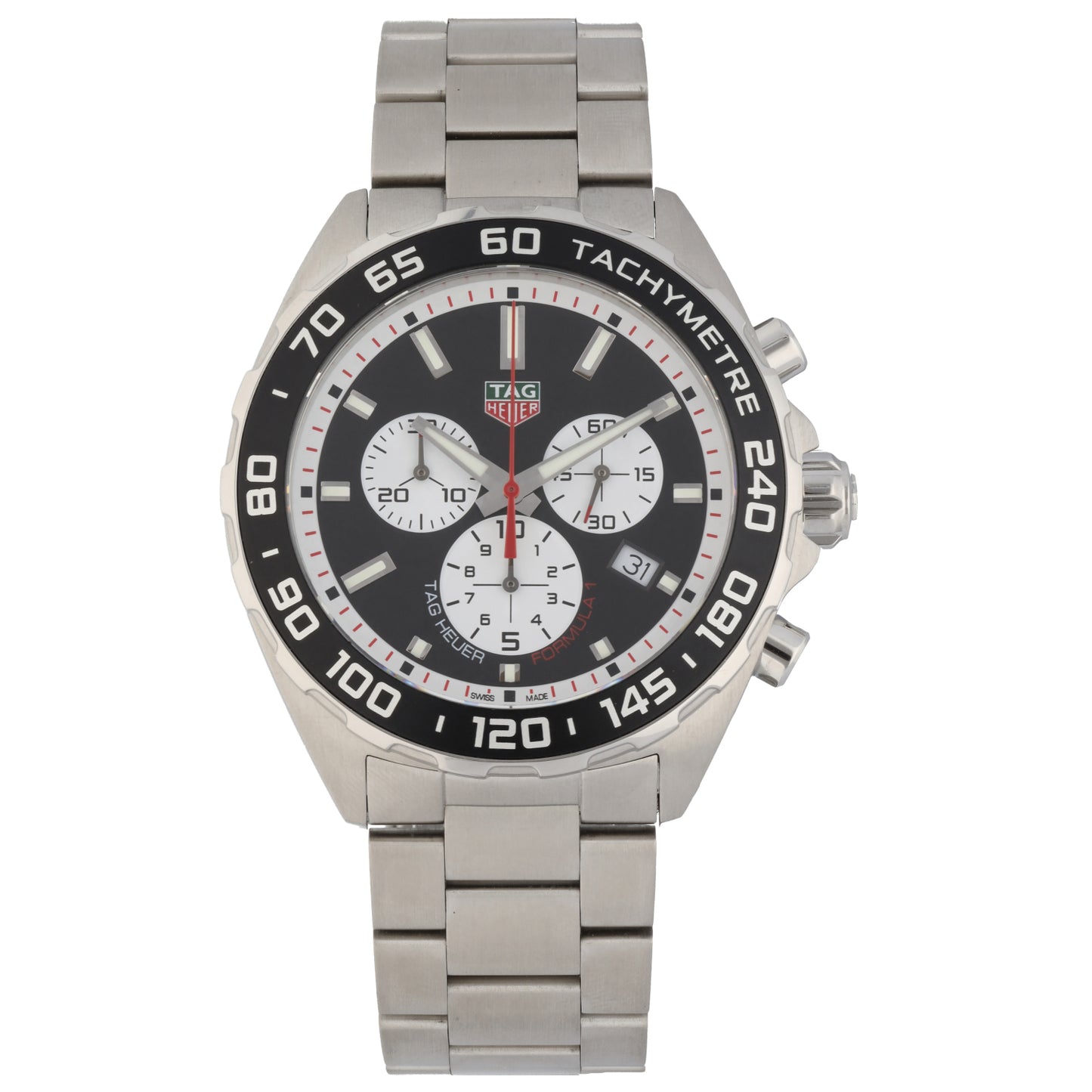 Tag Heuer Formula 1 CAZ101E 43mm Stainless Steel Watch