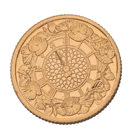 22ct Gold Queen Elizabeth II Quarter Sovereign Coin 2019