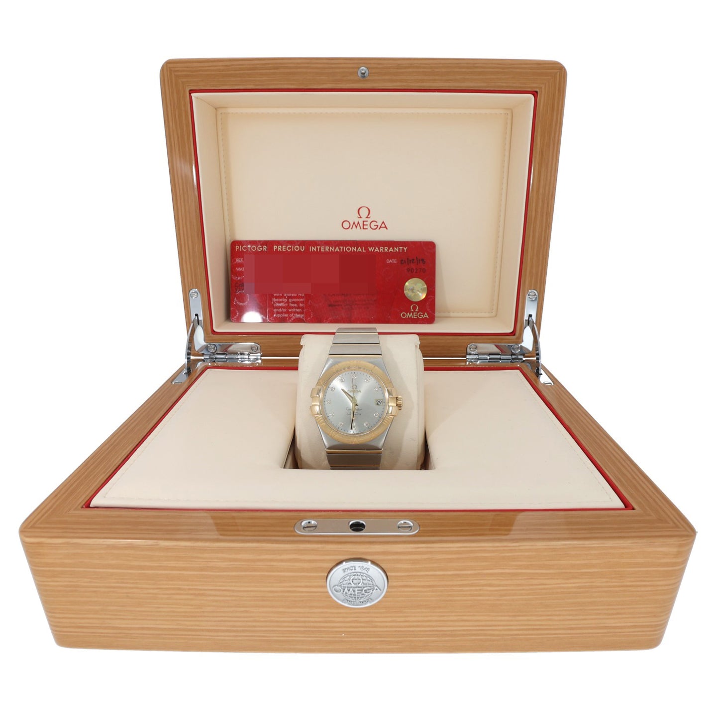 Omega Constellation 123.20.35.20.52.002 35mm Bi-Colour Watch