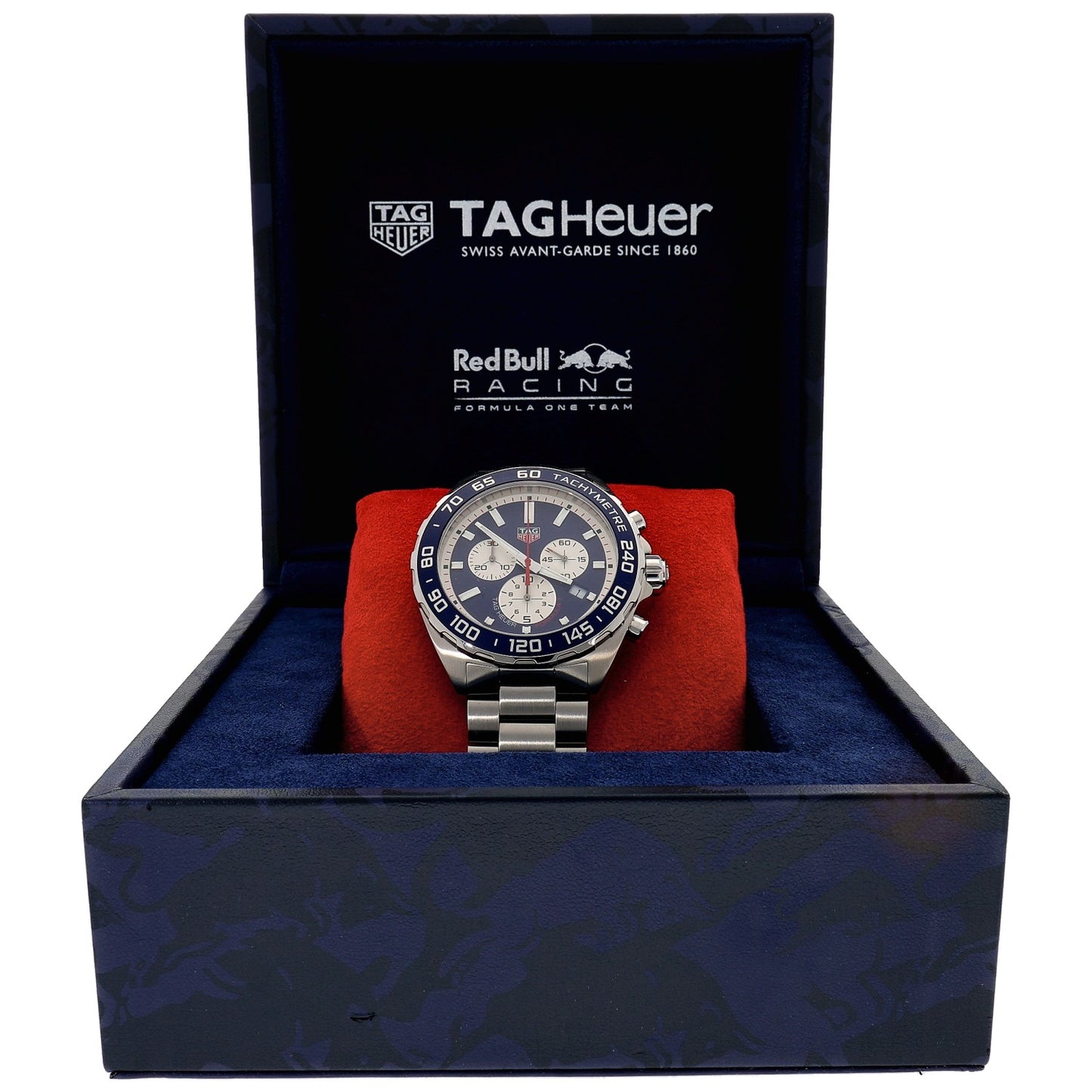 Tag Heuer Formula 1 Red Bull Racing CAZ1018 43mm Stainless Steel Watch