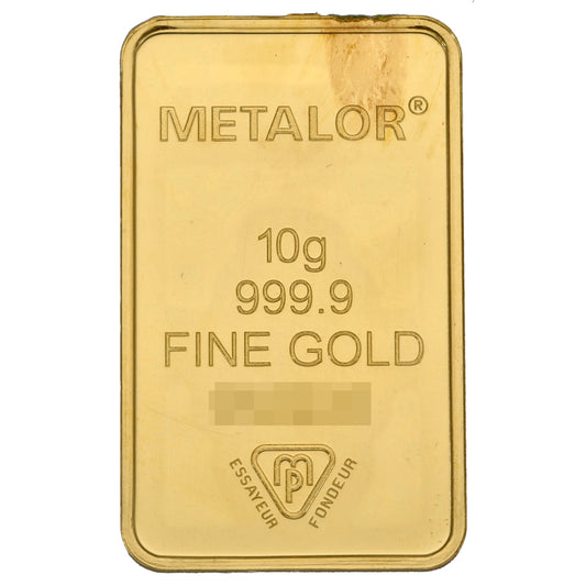 24ct 10g Gold Bar