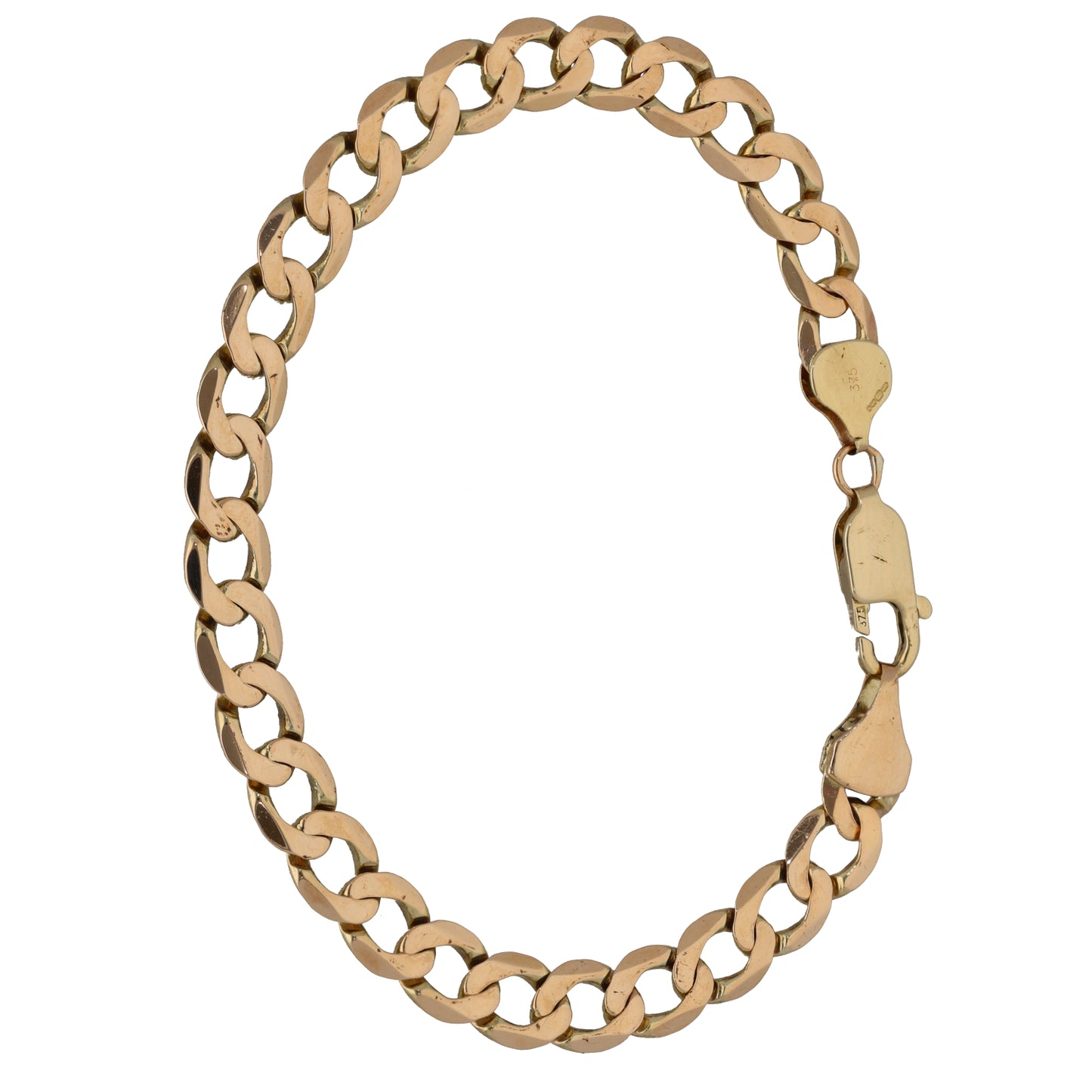 9ct Gold Curb Bracelet