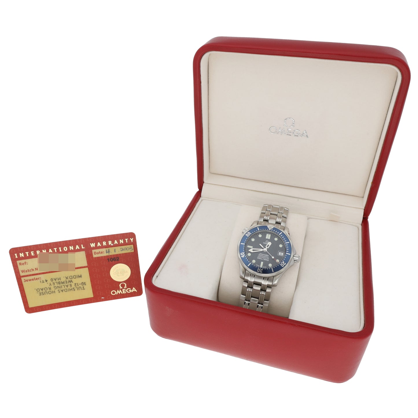 Omega Seamaster 2551.80.00 36mm Stainless Steel Watch