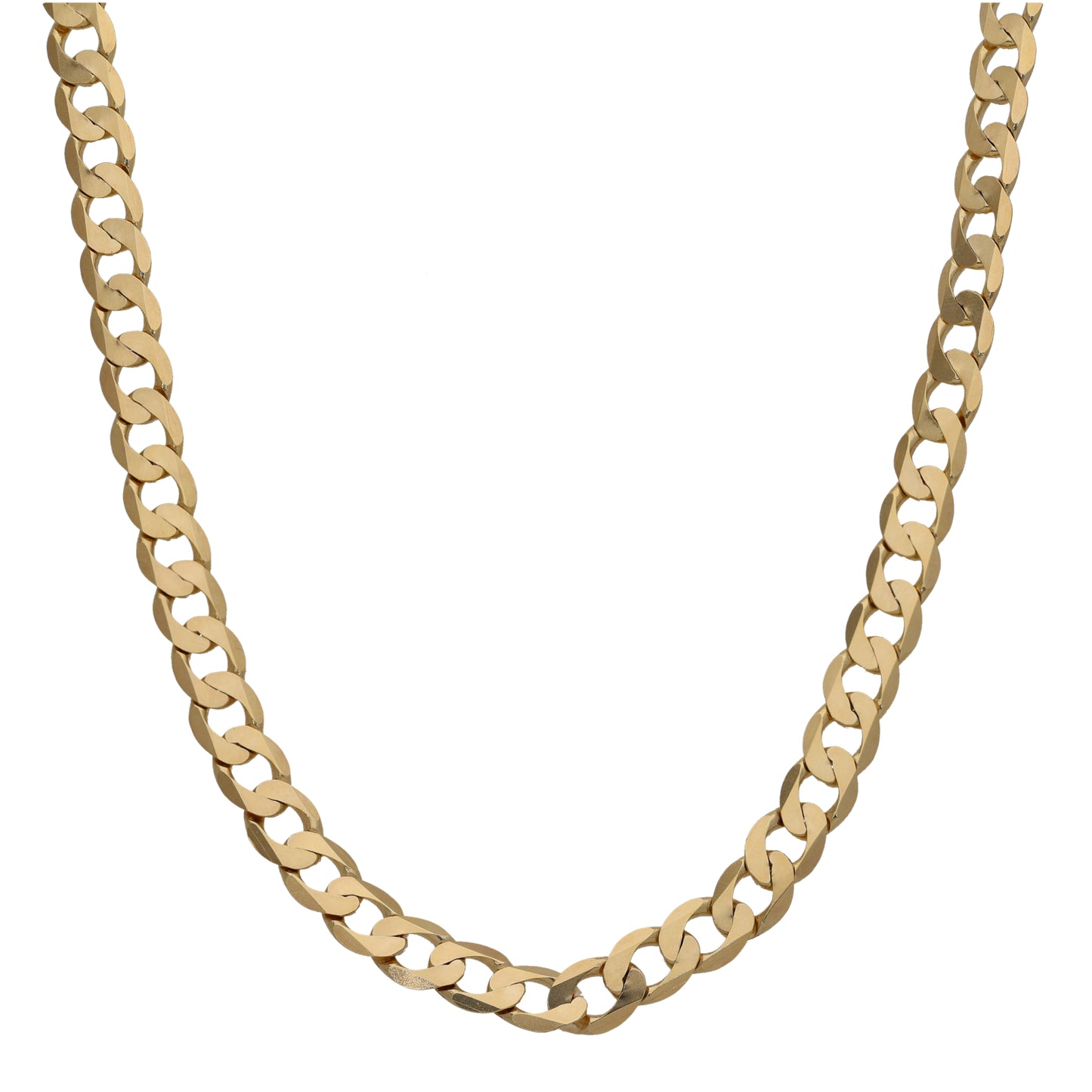 9ct Gold Curb Chain 20"