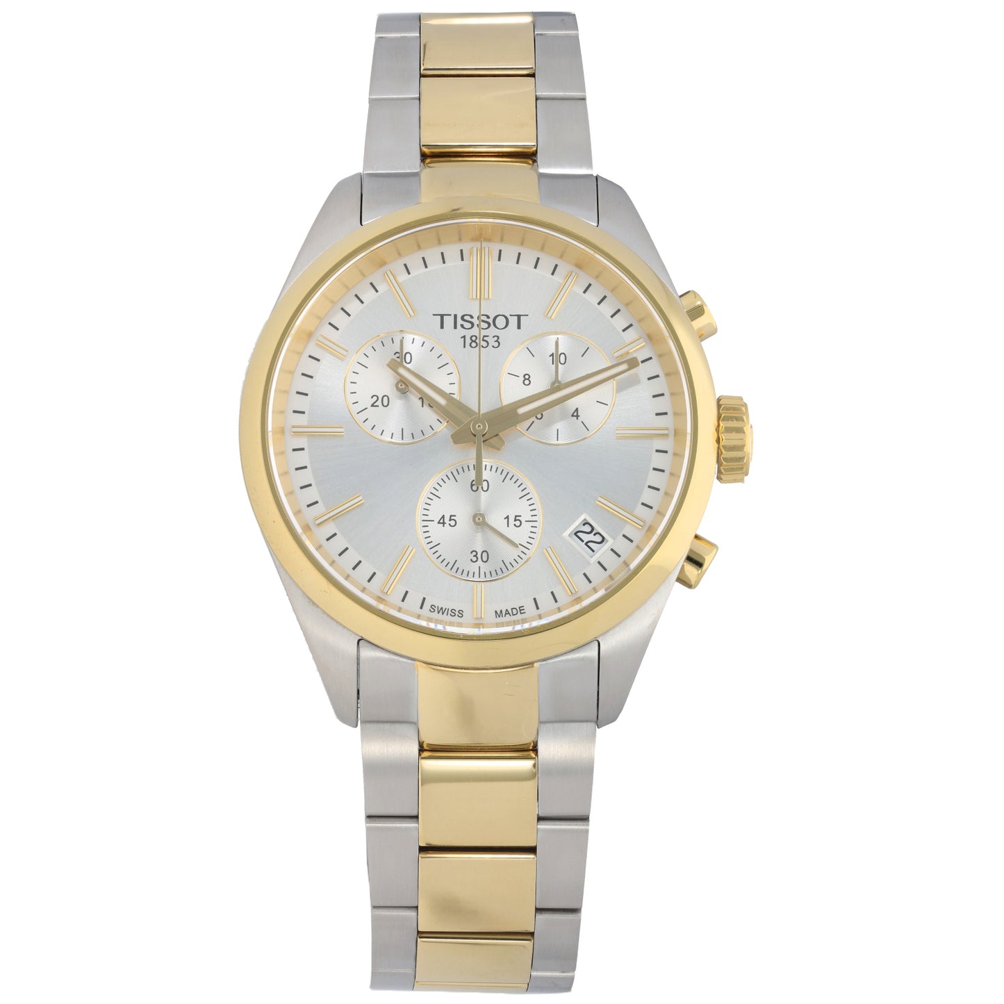 Tissot PR100 T150417A 40mm Stainless Steel Watch