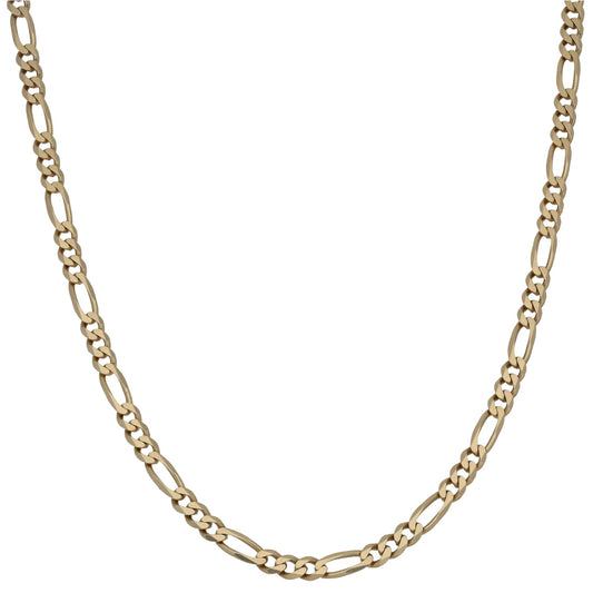 9ct Gold Figaro Chain 18"