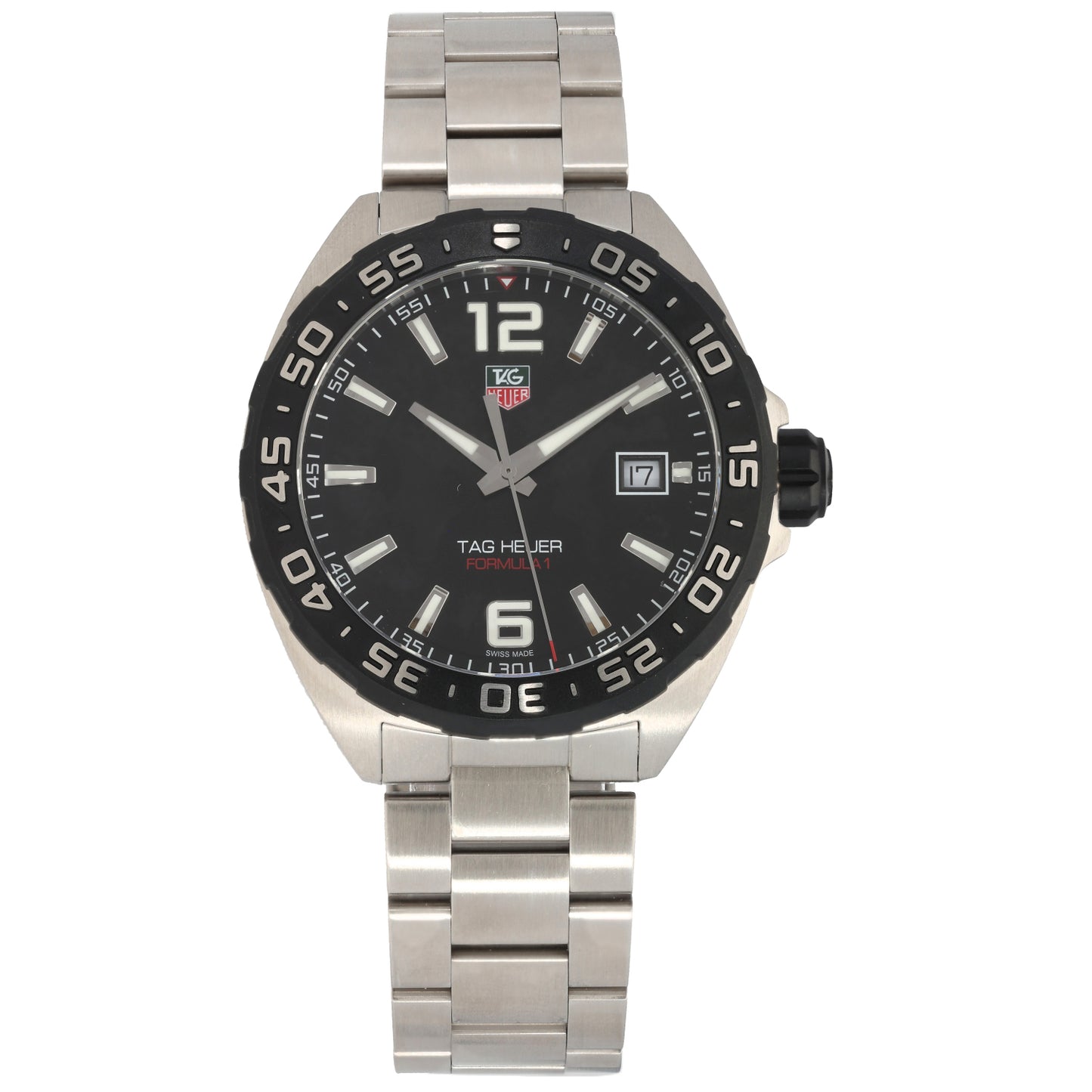 Tag Heuer Formula 1 WAZ1110 41mm Stainless Steel Watch