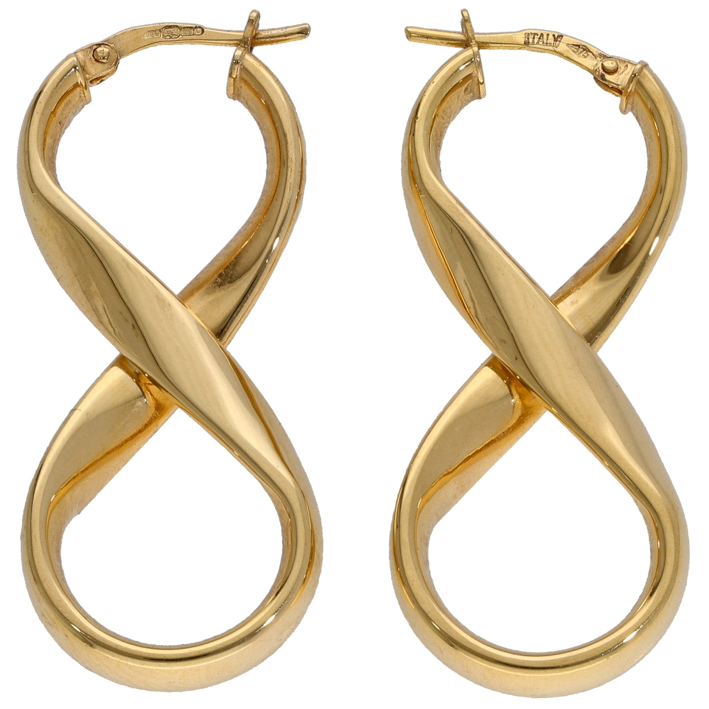 9ct Gold Creole Earrings