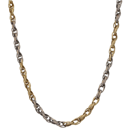 14ct Bi-Colour Gold Other Chain 20"