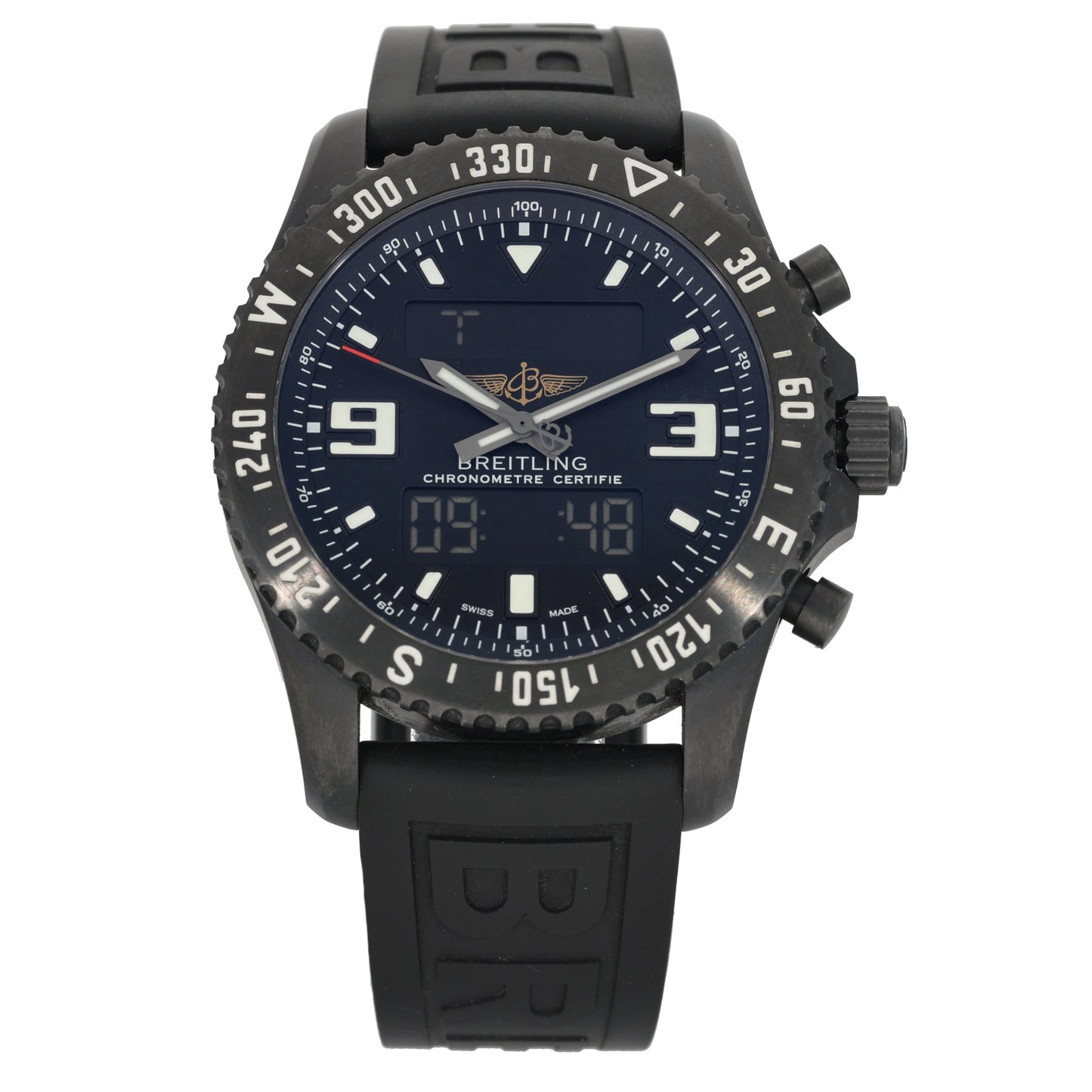 Breitling Chronospace Military M78367 46mm Ceramic Watch