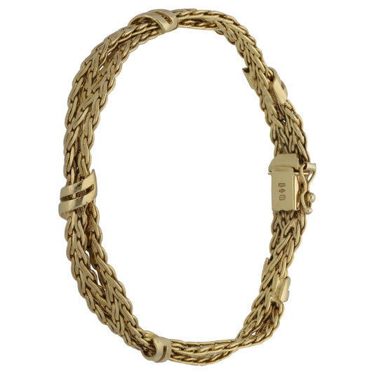 9ct Gold Fancy Bracelet
