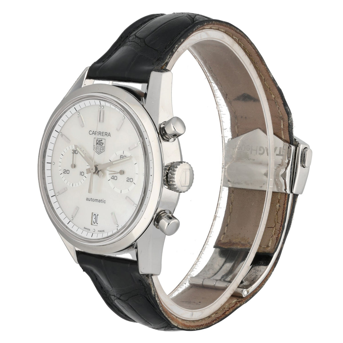 Tag Heuer Carrera CV2115 41mm Stainless Steel Watch