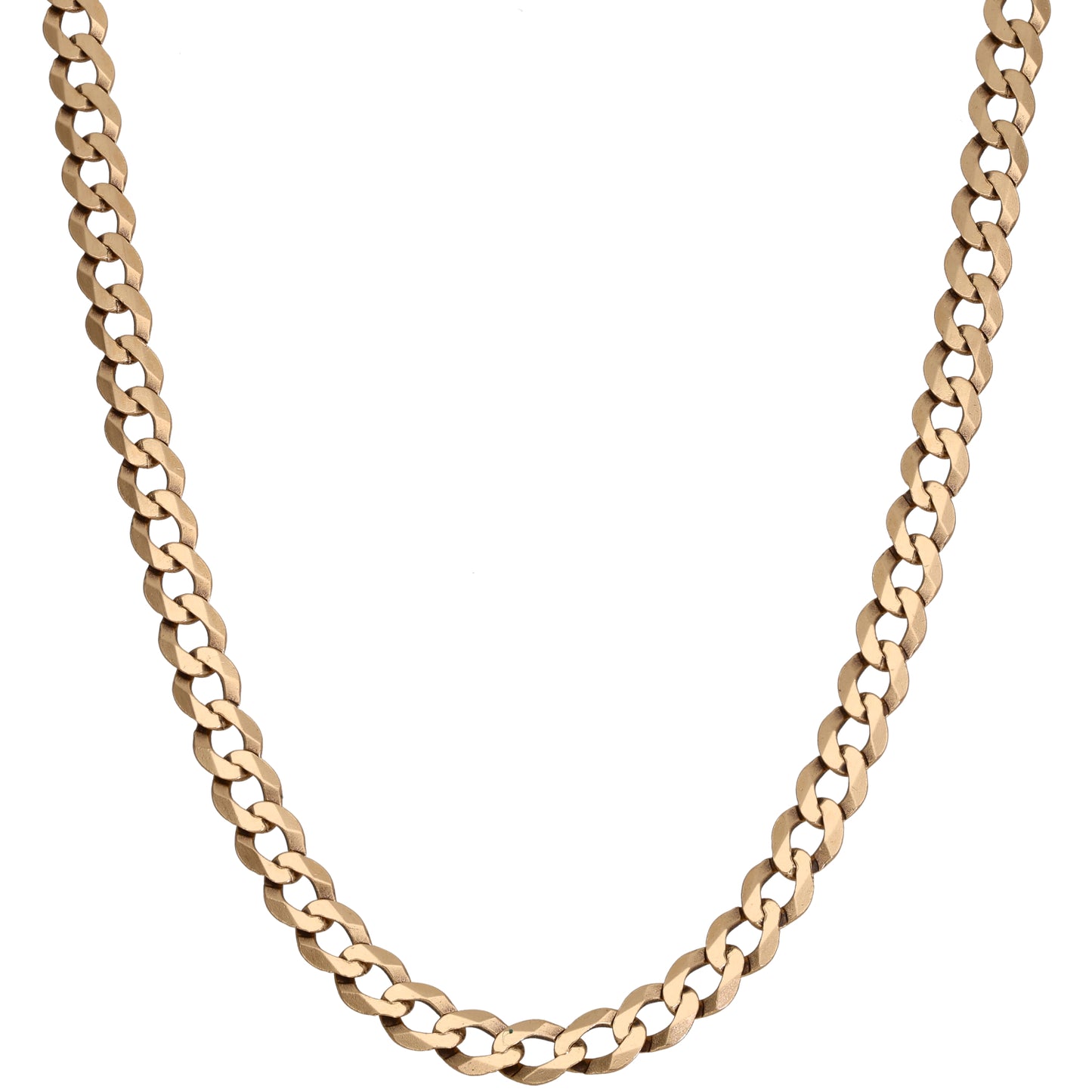 9ct Gold Curb Chain 20"