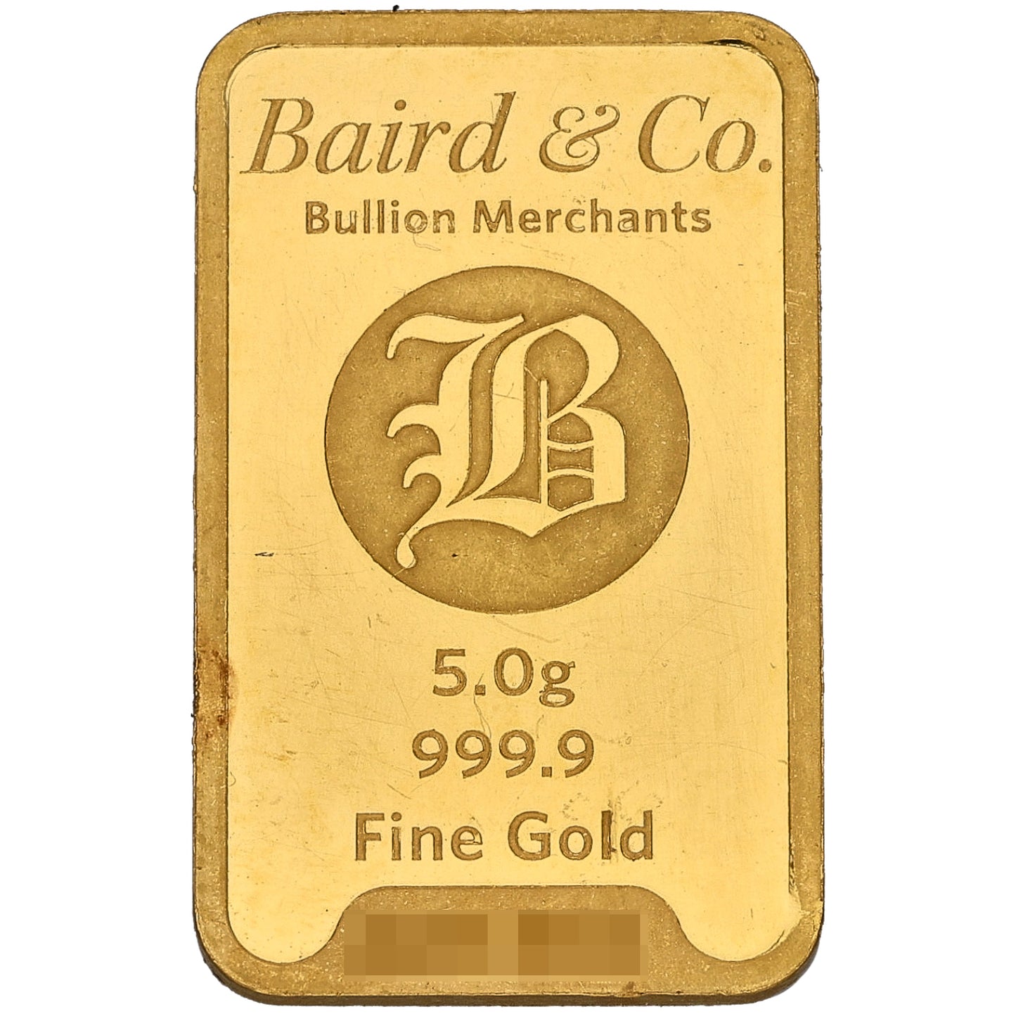 24ct 5g Gold Bar