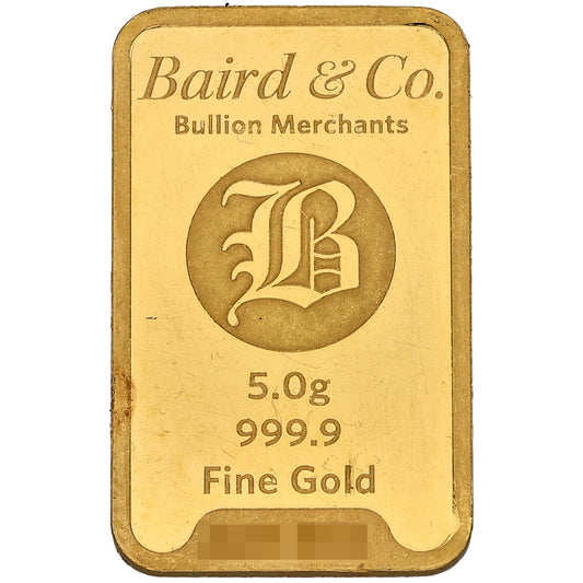 24ct 5g Gold Bar