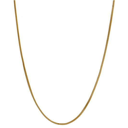 22ct Gold Snake Chain 18"
