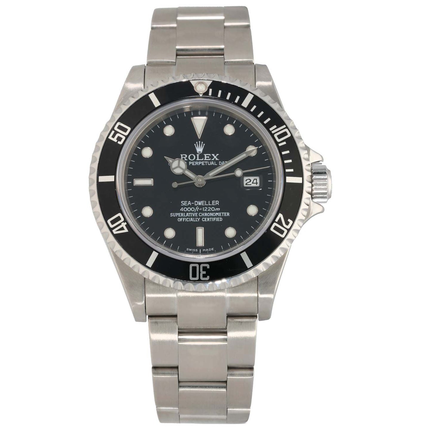 Rolex Sea Dweller 16600T 40mm Stainless Steel Watch