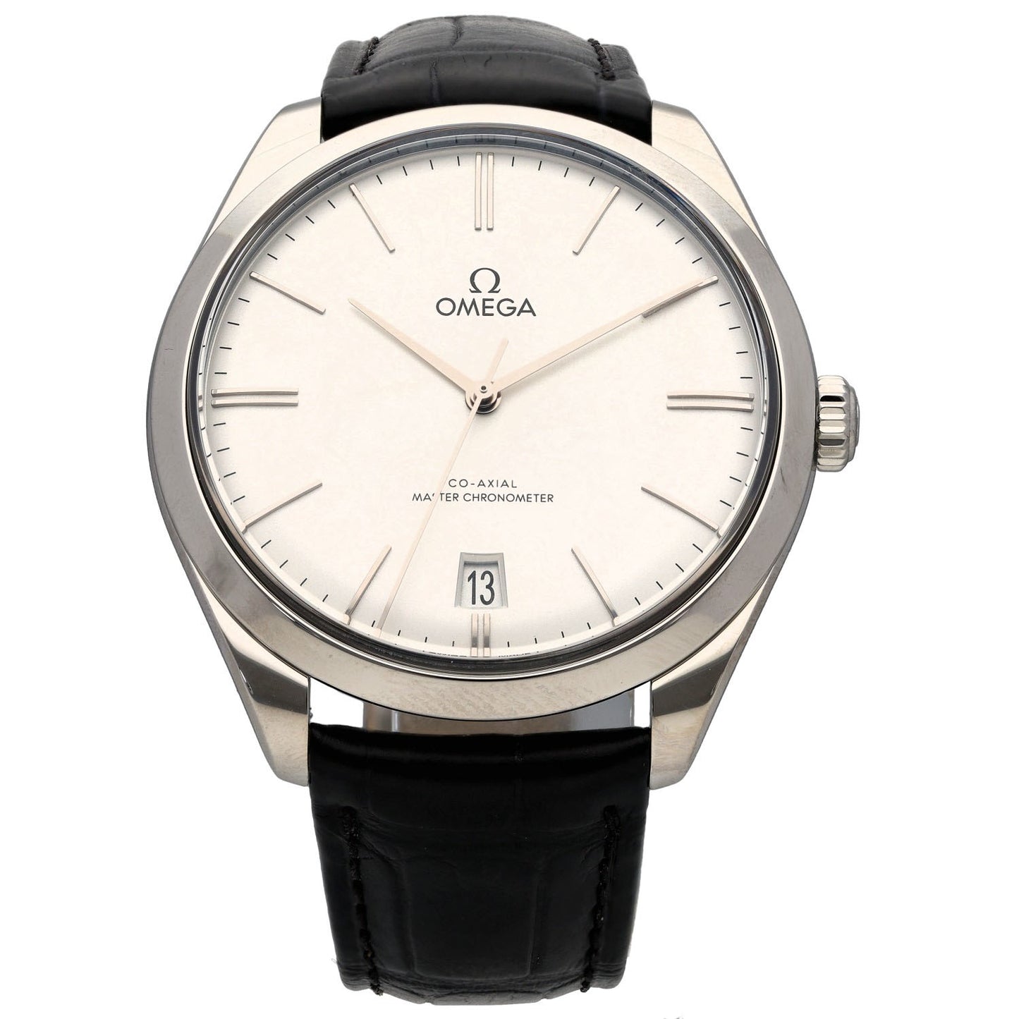 Omega De Ville Trésor 435.13.40.21.02.001 40mm Stainless Steel Watch (Ex-Display)