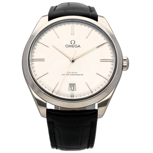 Omega De Ville Trésor 435.13.40.21.02.001 40mm Stainless Steel Watch (Ex-Display)