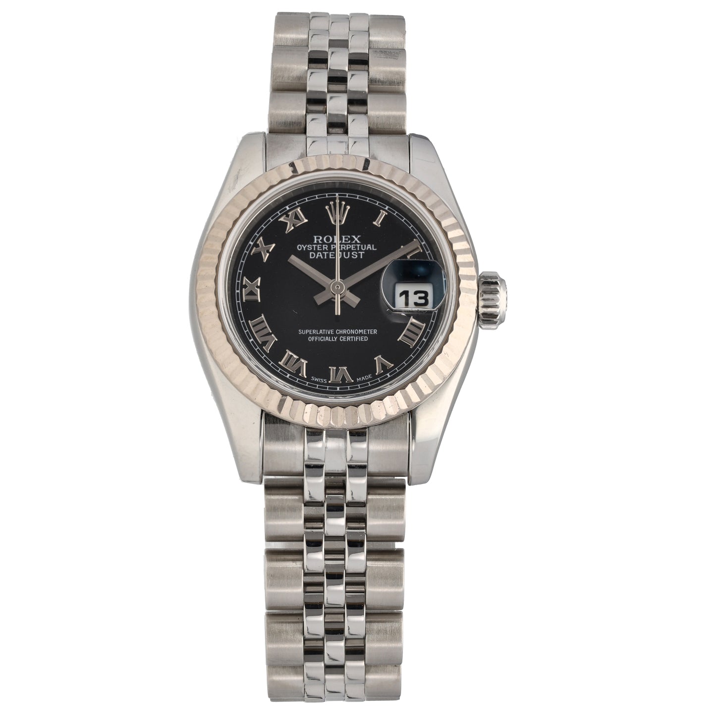 Rolex Lady Datejust 179174 26mm Stainless Steel Watch