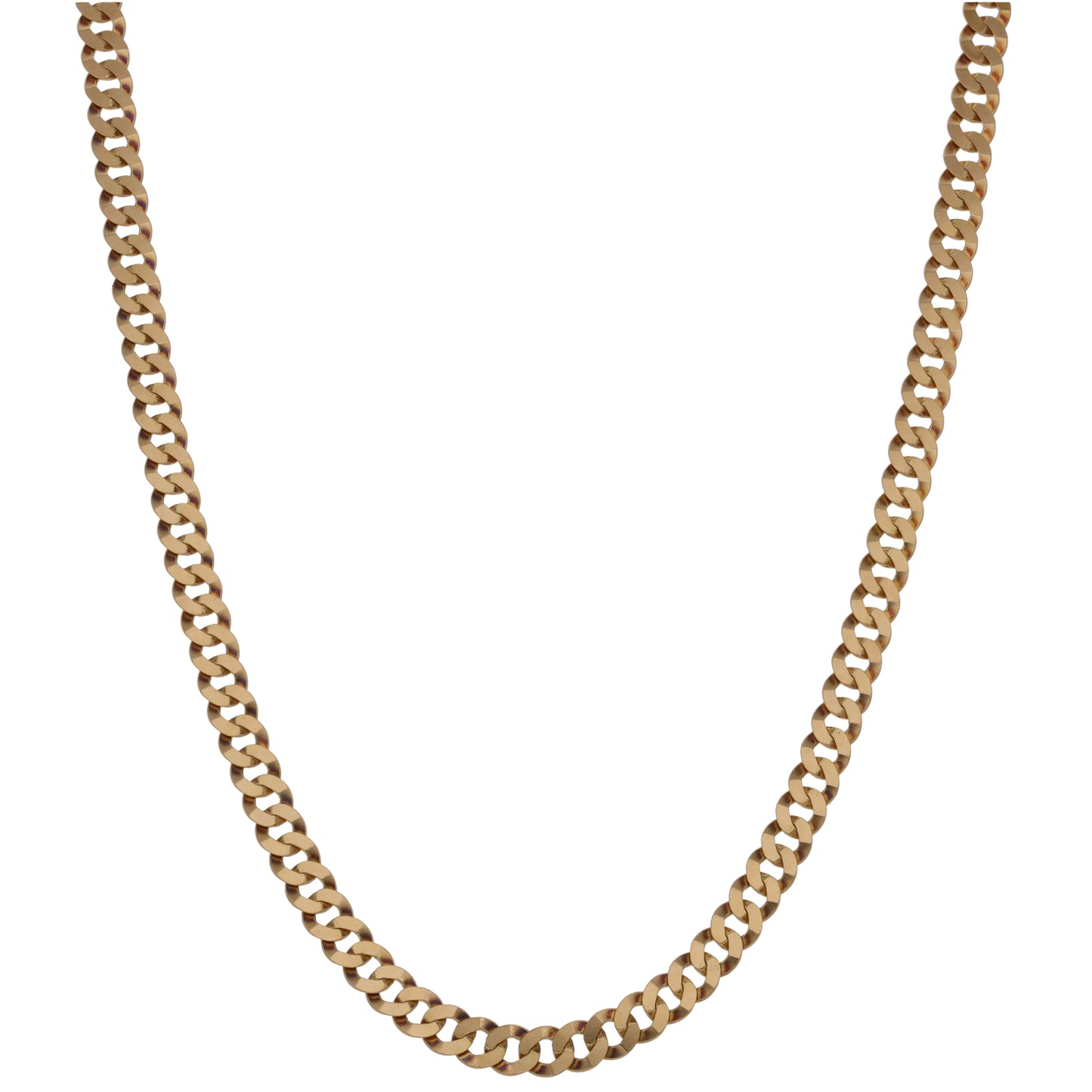 9ct Gold Curb Chain 20"