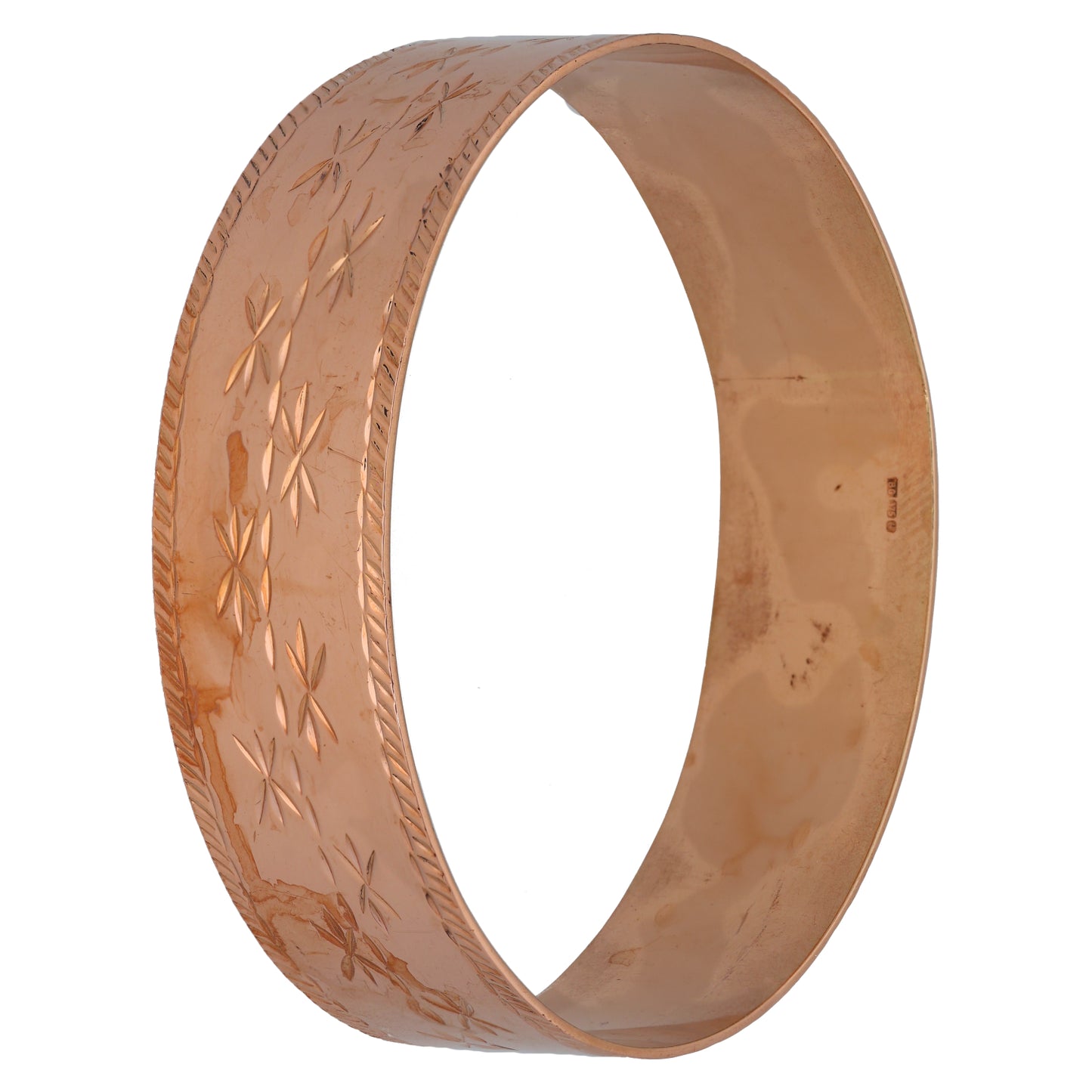 9ct Bicolour Gold Set of Bangles