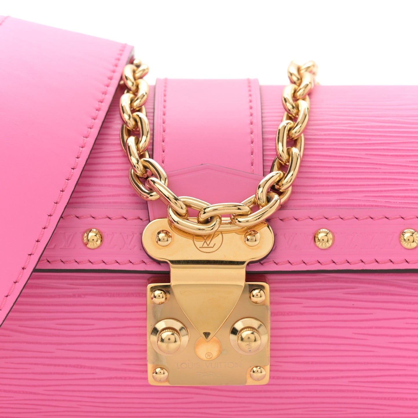 Louis Vuitton Papillon Trunk Epi Leather Bag - Rose